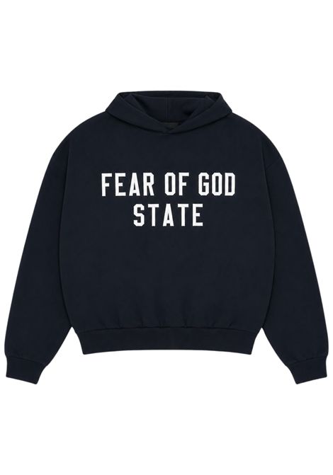 Felpa unisex nera in cotone FEAR OF GOD | 7855P252300KNERO